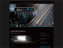 Tablet Screenshot of dushow-bordeaux.com